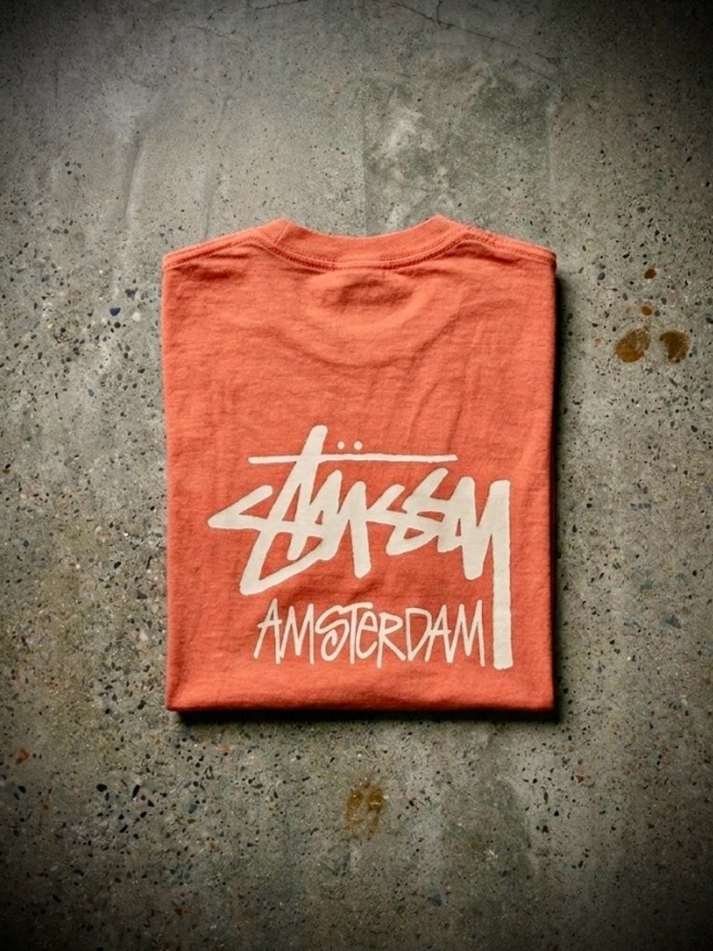 🆕 STUSSY T shirt Collectible AMSTERDAM Stüssy Chapter in Archived colorway XL